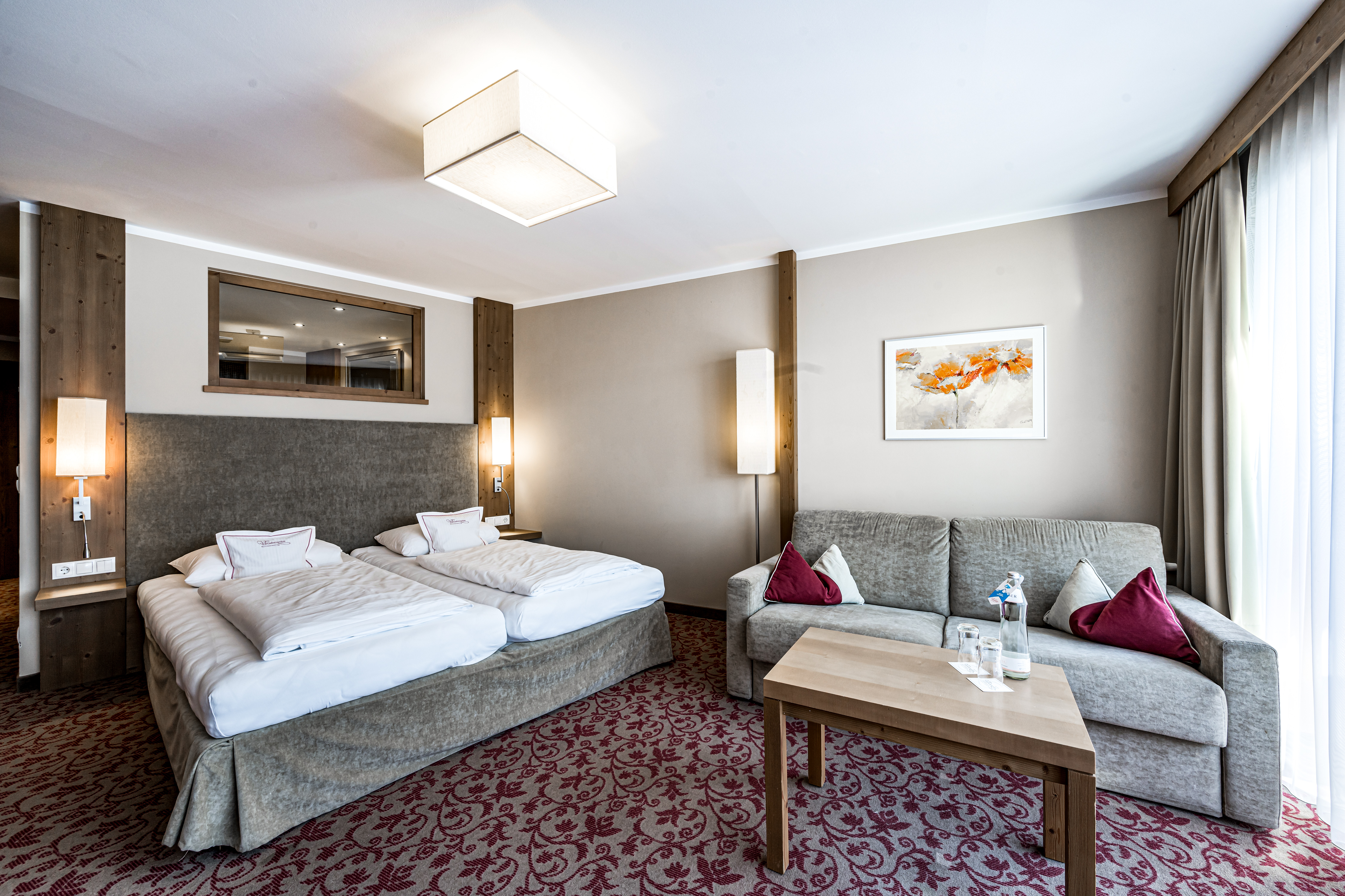 Hotel Vierjahreszeiten Hintertux Zimmerkategorien Doppelzimmer Arnika 