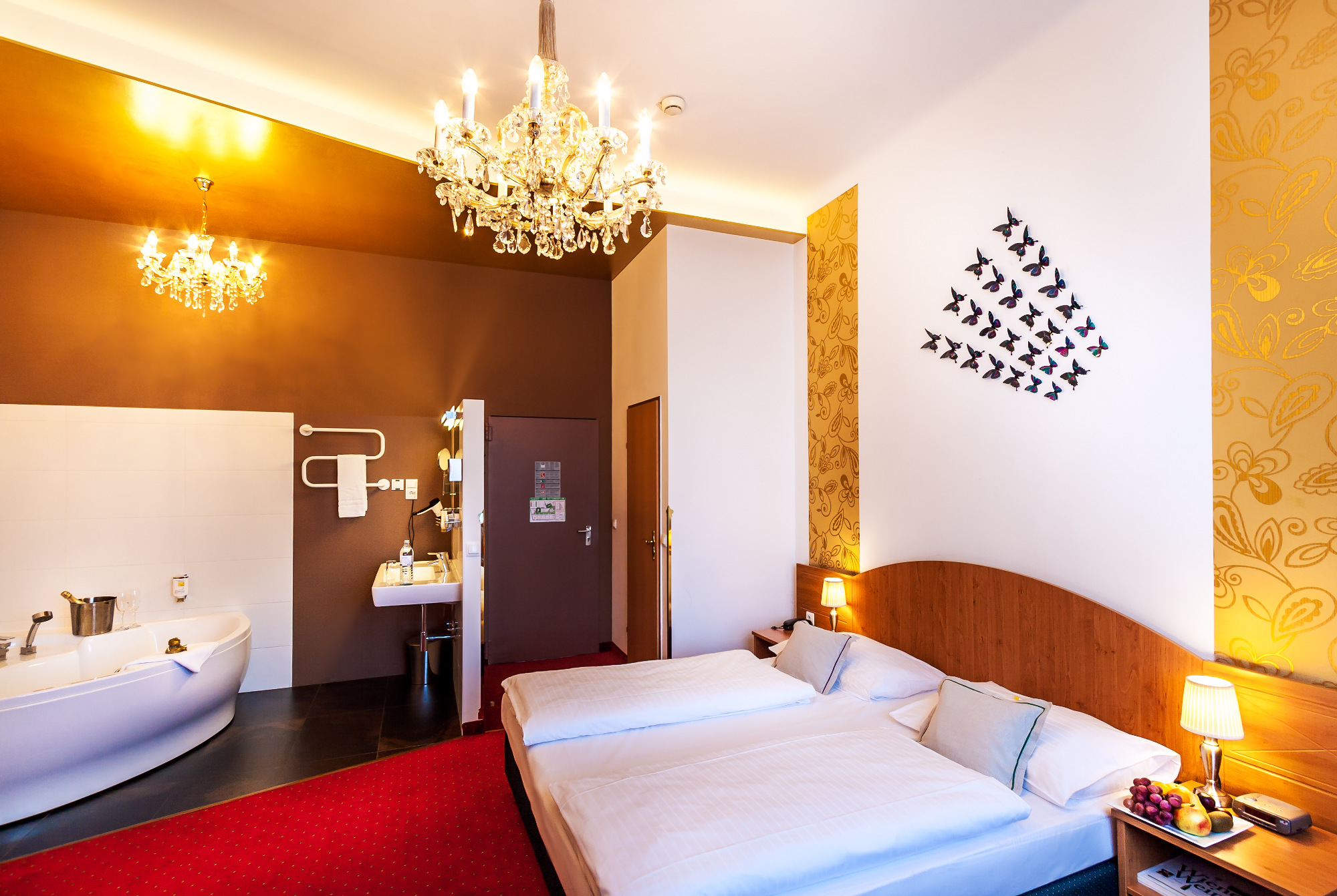 BoutiqueHOTEL Donauwalzer Wien Zimmerkategorien WHIRLPOOLZIMMER