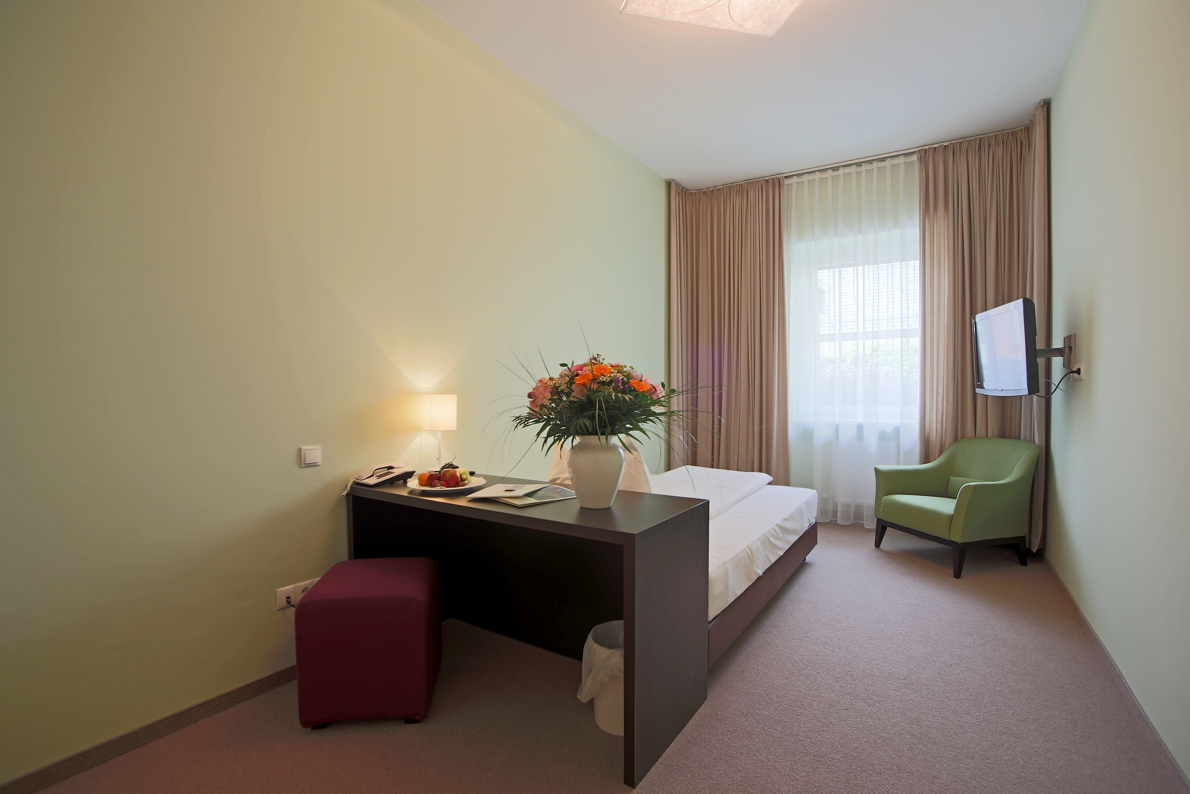 AKTIVHOTEL Weisser Hirsch Zimmerkategorien Einzelzimmer Komfort