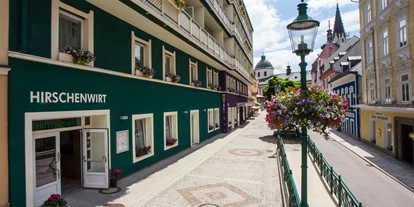 Hundehotel - Hallenbad - Mariazell - Aussenansicht Hirschenwirt Restaurant - AKTIVHOTEL Weisser Hirsch