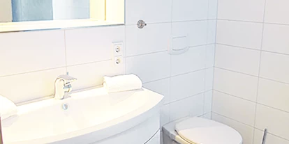 Hundehotel - Frühstück - Premiumhaus Bad - Premiumhaus in Damp