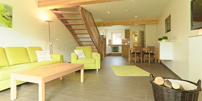 Hundehotel - Frühstück - Premiumhaus Wohnraum - Premiumhaus in Damp