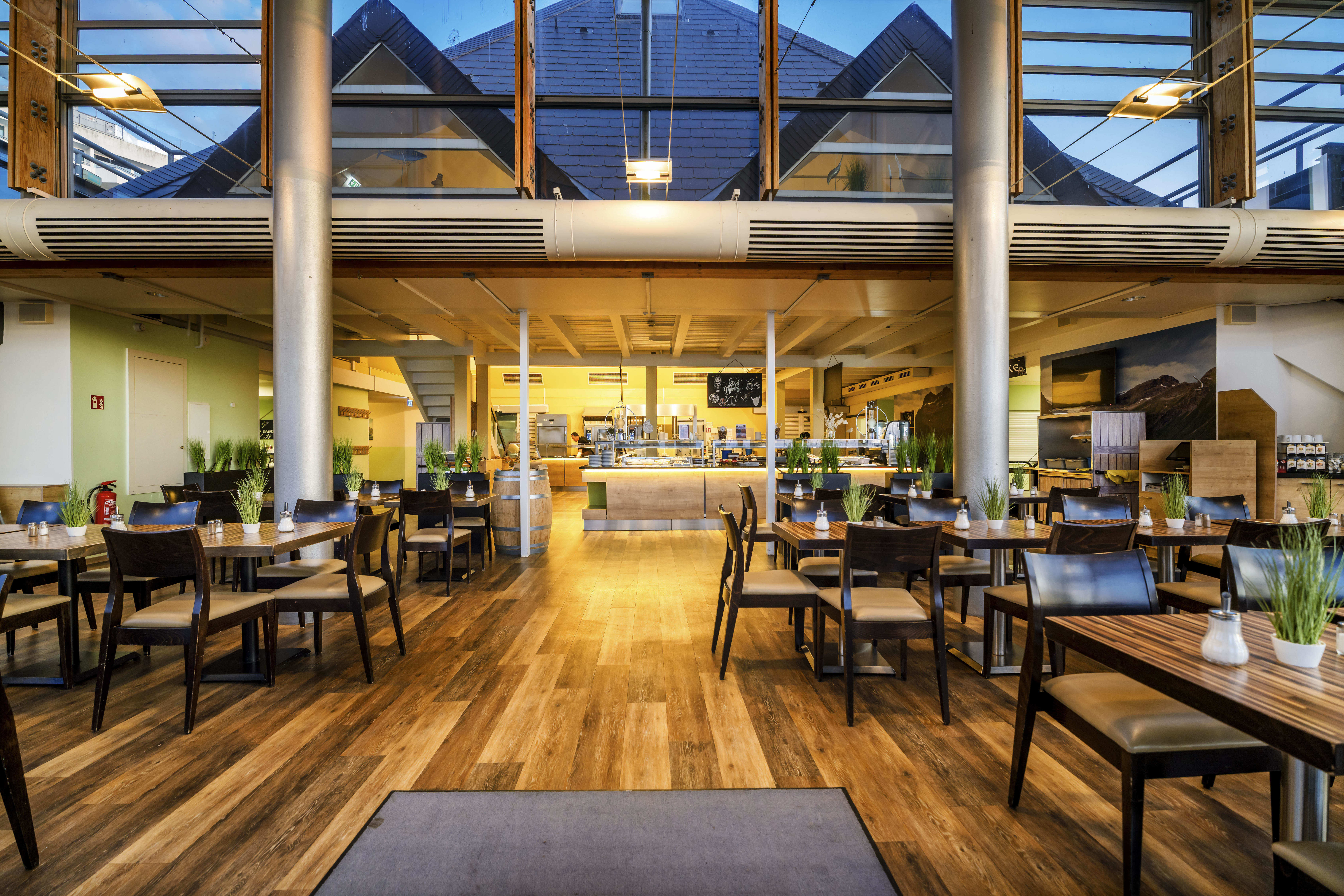 Ferienhaus mit Hund: Restaurant Spitzbergen - Premiumhaus in Damp