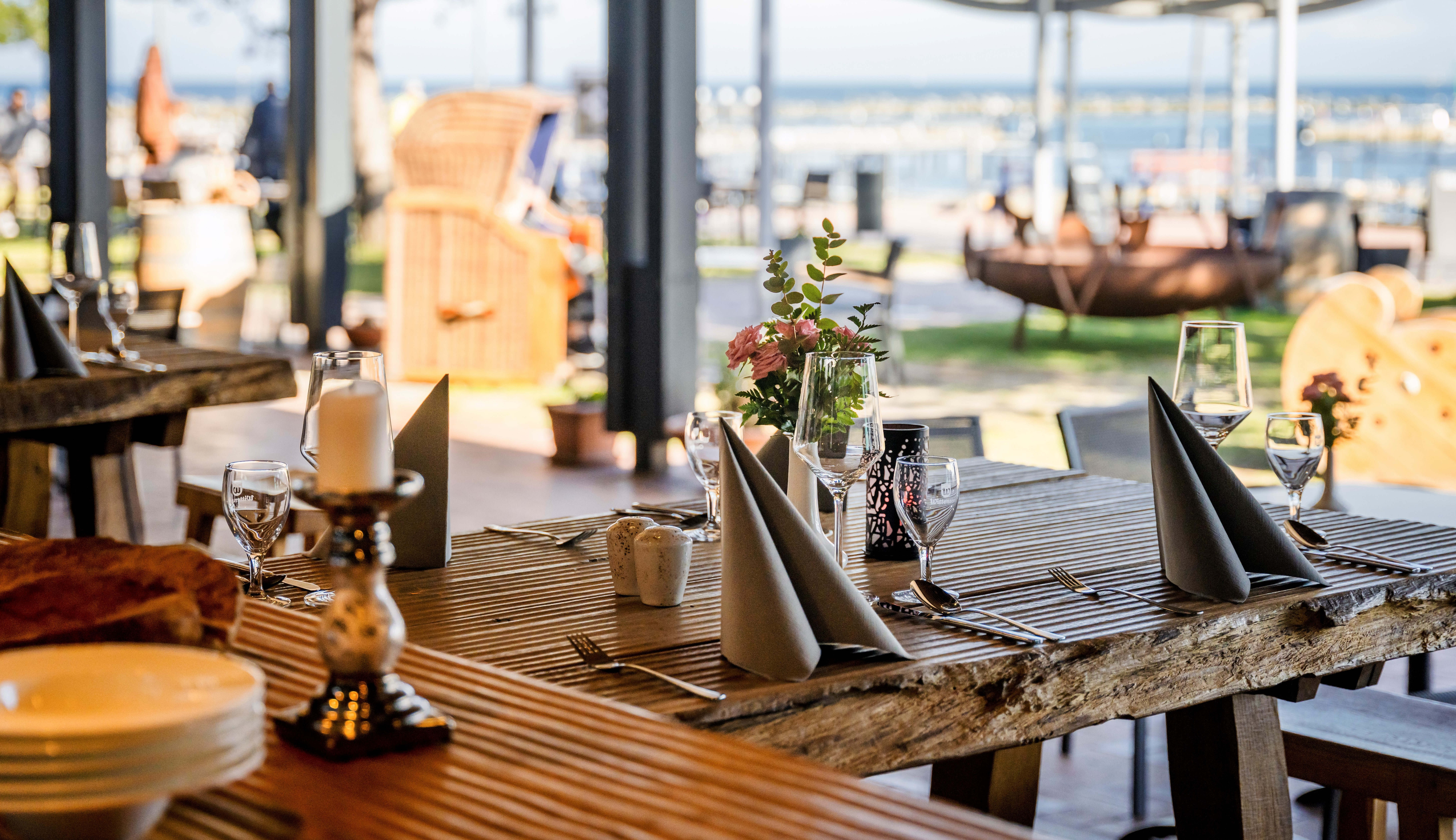 Ferienhaus mit Hund: Restaurant Isfjord - Premiumhaus in Damp