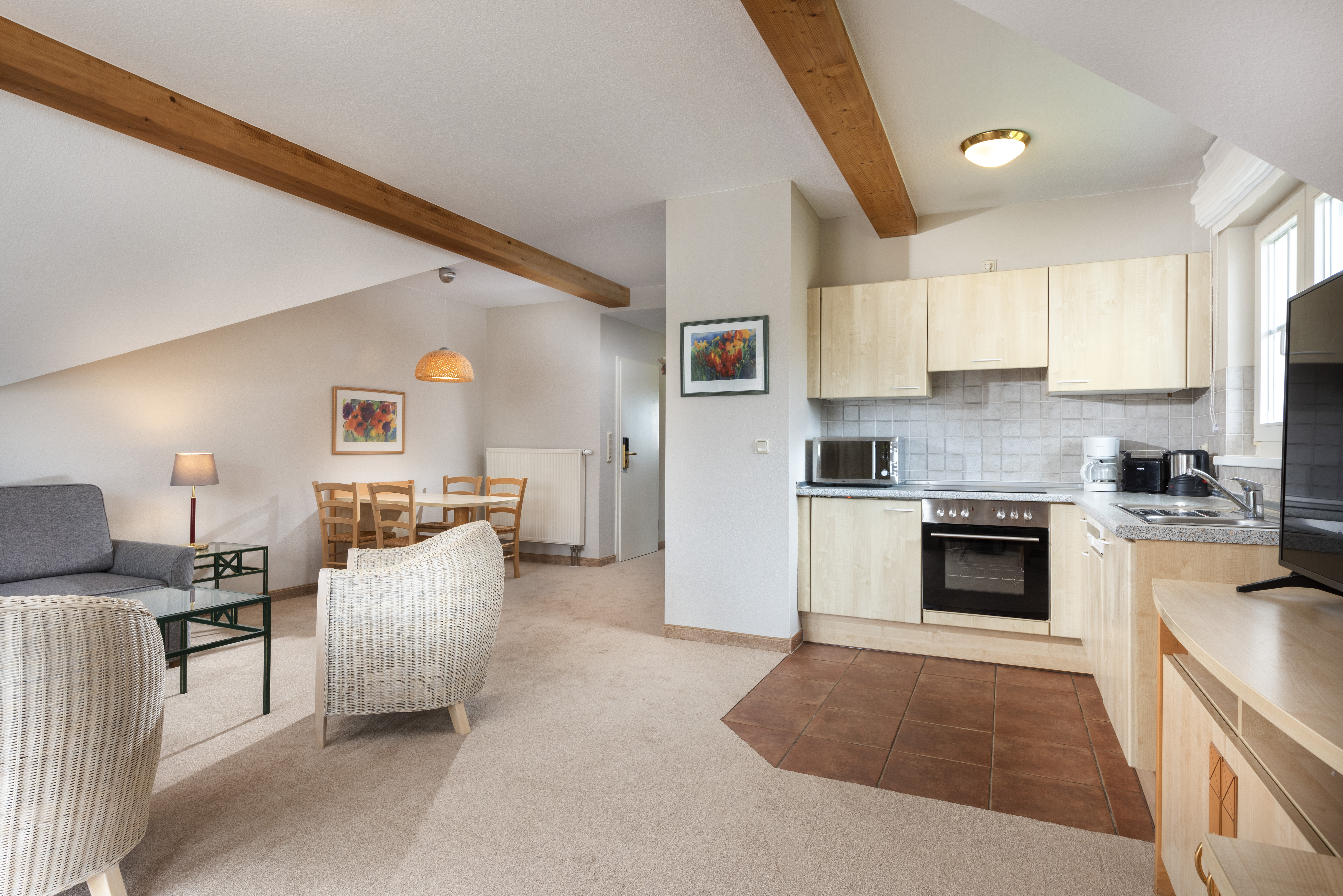 Urlaub-mit-Hund: Precise Resort Rügen - Wohnen | Schlafen