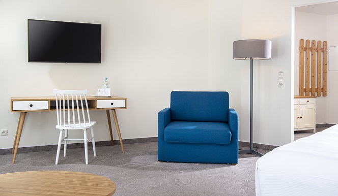 Urlaub-mit-Hund: Sunday Resort Marina Wolfsbruch - Wohnen | Schlafen