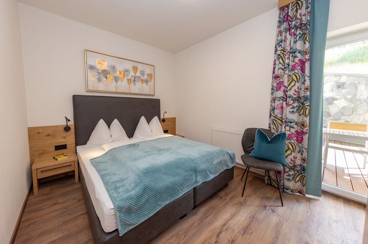 Urlaub-mit-Hund: Schlafzimmer 1 Top 2  - Appartements Fürstauer