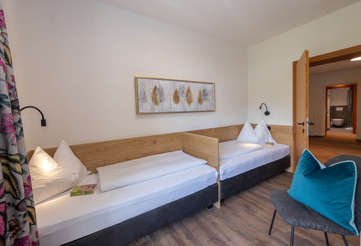 Urlaub-mit-Hund: Schlafzimmer 2 Top 2 - Appartements Fürstauer