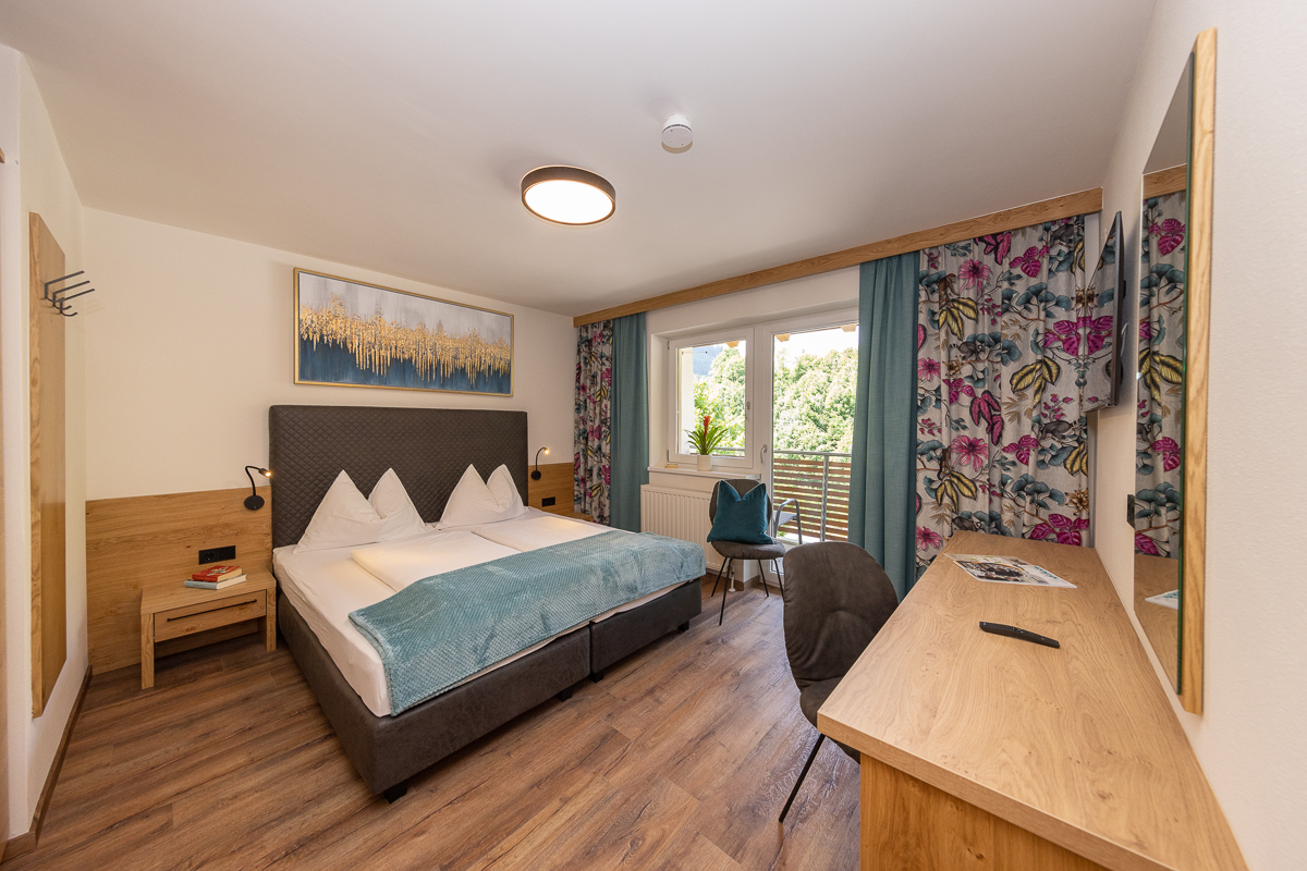 Urlaub-mit-Hund: Schlafzimmer 1 Top 5 und Top 8 - Appartements Fürstauer