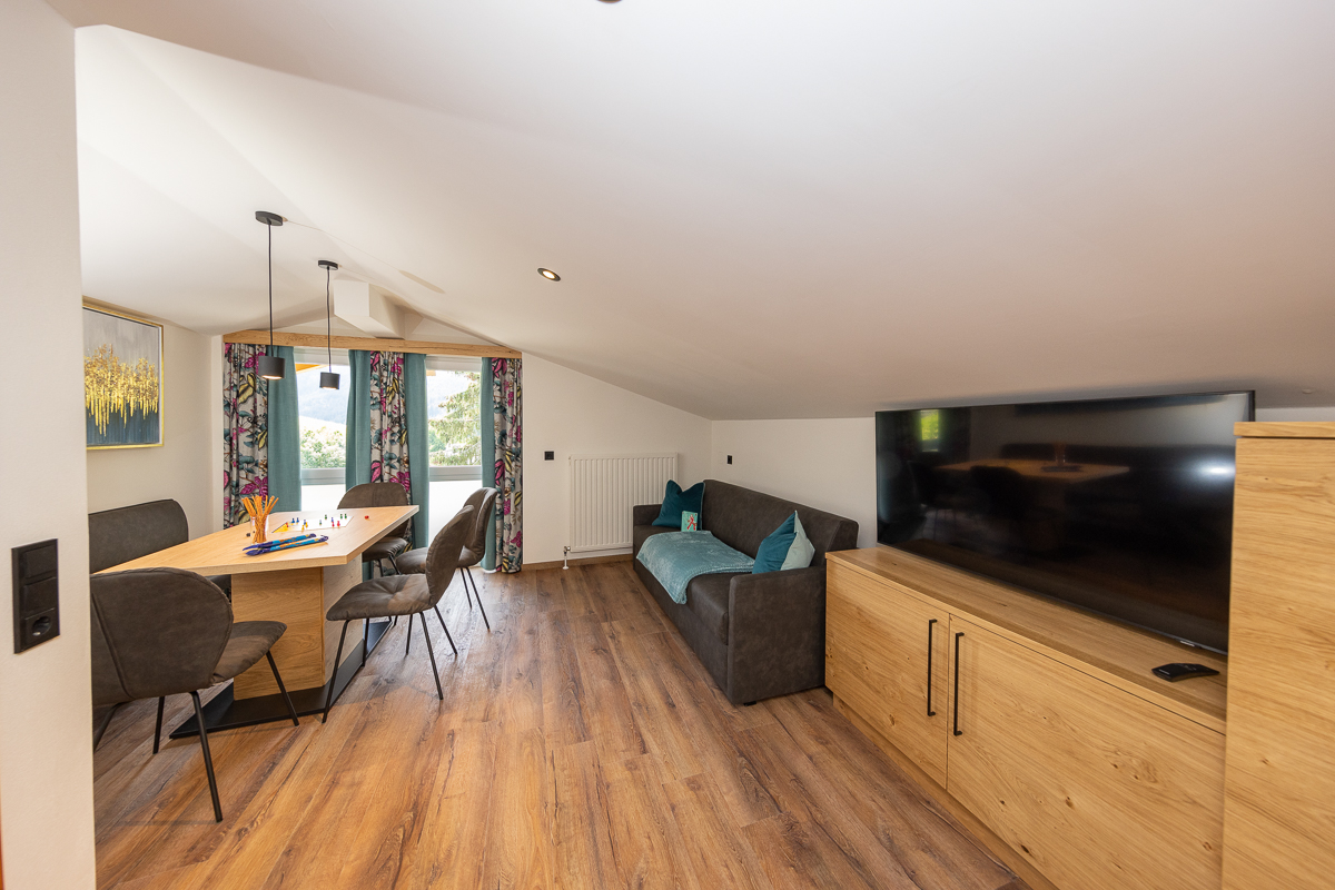 Urlaub-mit-Hund: Wohnzimmer Top 9 - Appartements Fürstauer