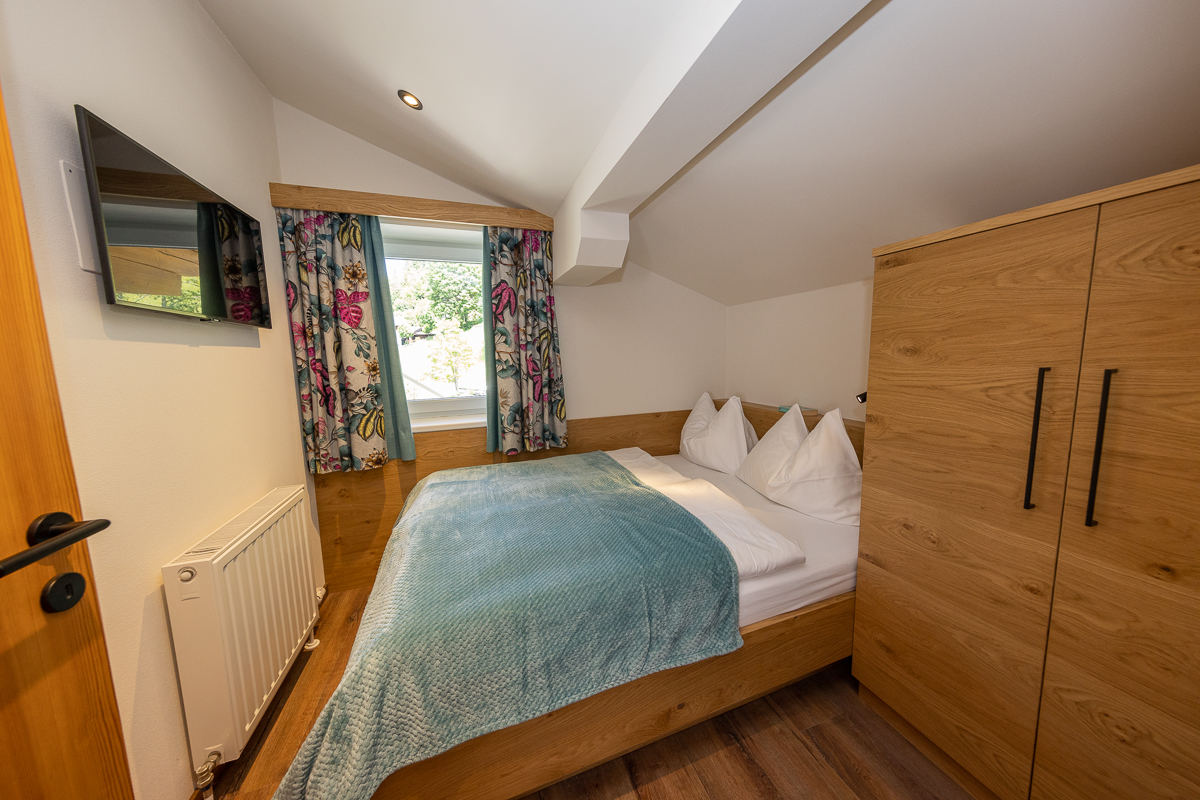 Urlaub-mit-Hund: Schlafzimmer 2 Top 9 - Appartements Fürstauer