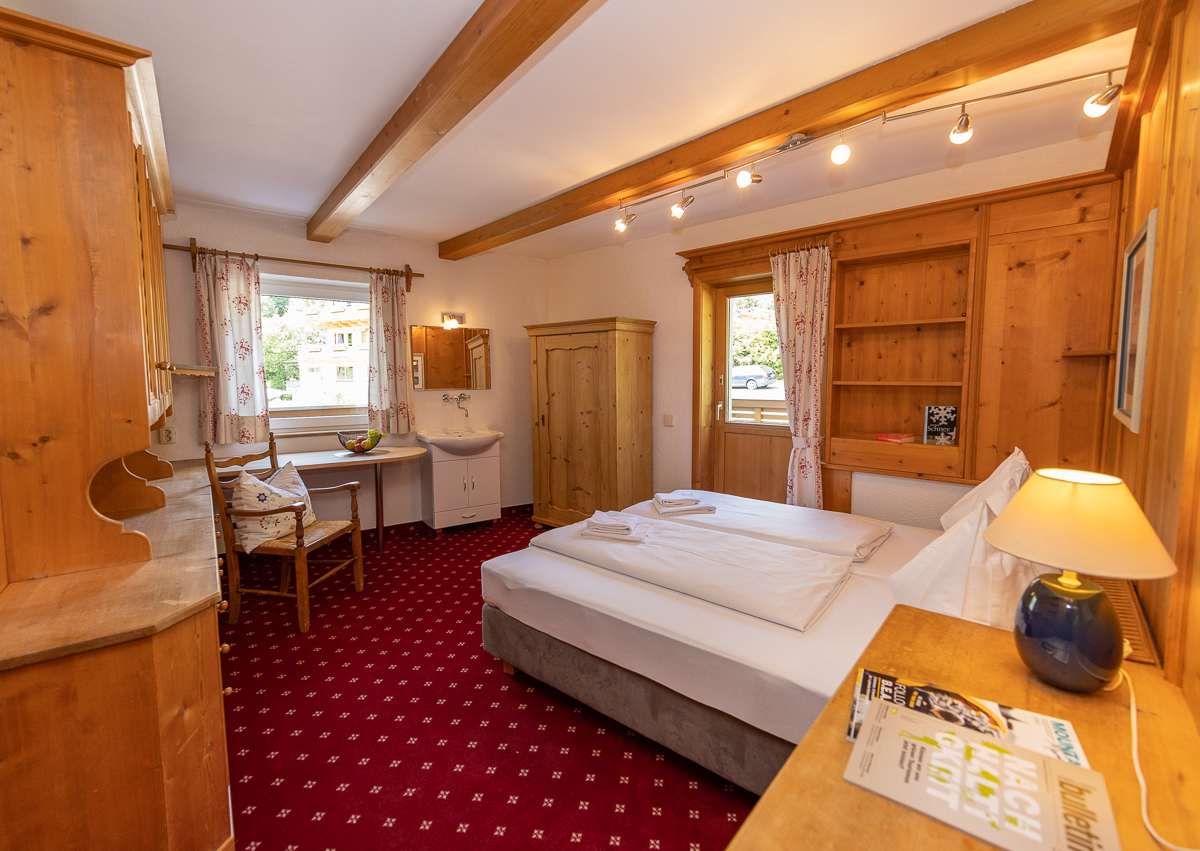 Urlaub-mit-Hund: Chalet Schlafzimmer 4 - Appartements Fürstauer