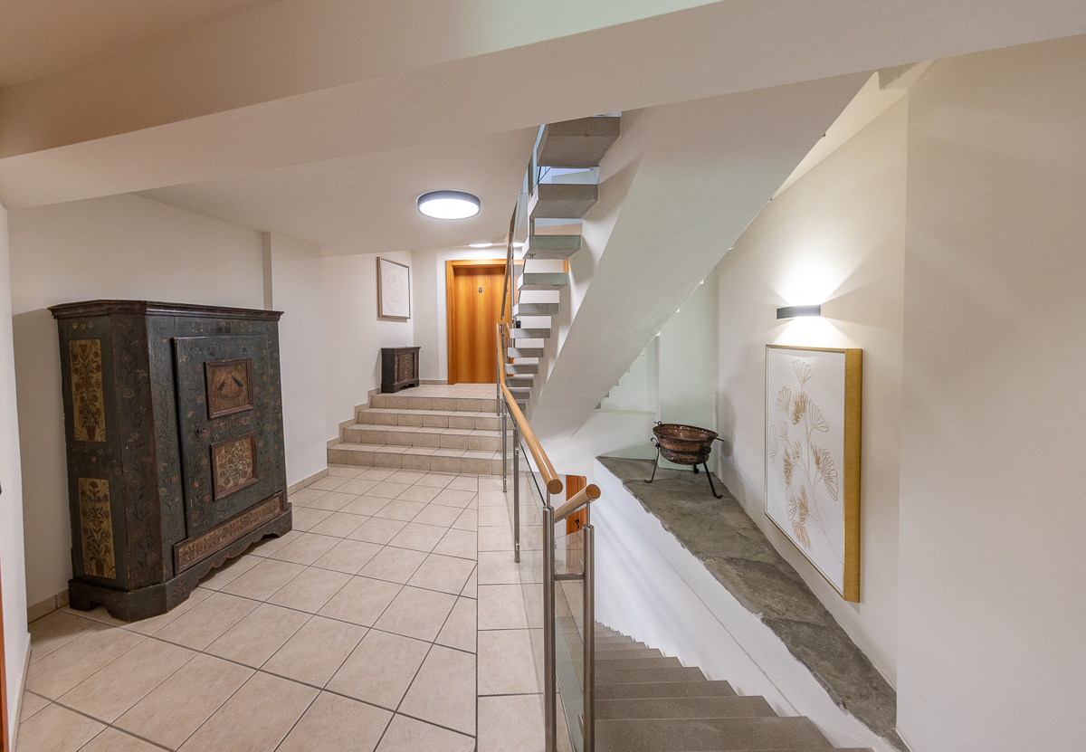 Urlaub-mit-Hund: Stiegenhaus 2 - Appartements Fürstauer