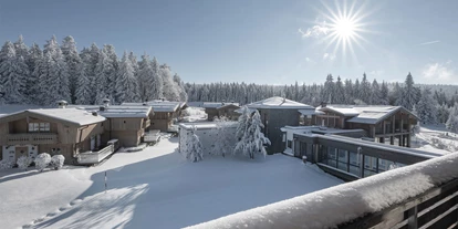 Hundehotel - Bad Leonfelden - INNs HOLZ Chaletdorf Resort im Winter - INNs HOLZ Chaletdorf