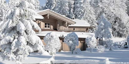 Hundehotel - Bad Leonfelden - INNs HOLZ Chalet im Winter - INNs HOLZ Chaletdorf