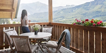 Hundehotel - Tauplitz - Blick vom Balkon  - Sloho Bergurlaub