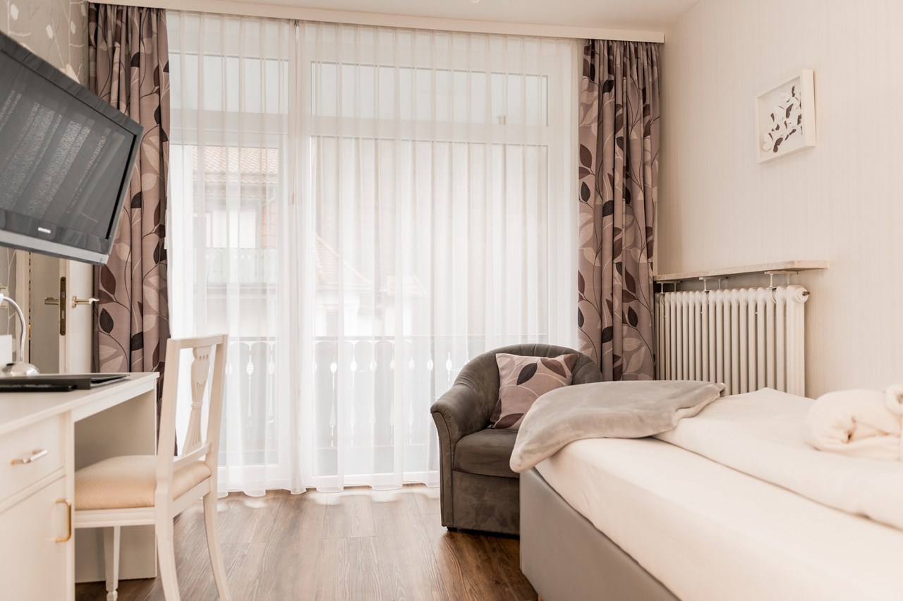 Parkhotel Weber-Müller  Zimmerkategorien Standard Einzelzimmer