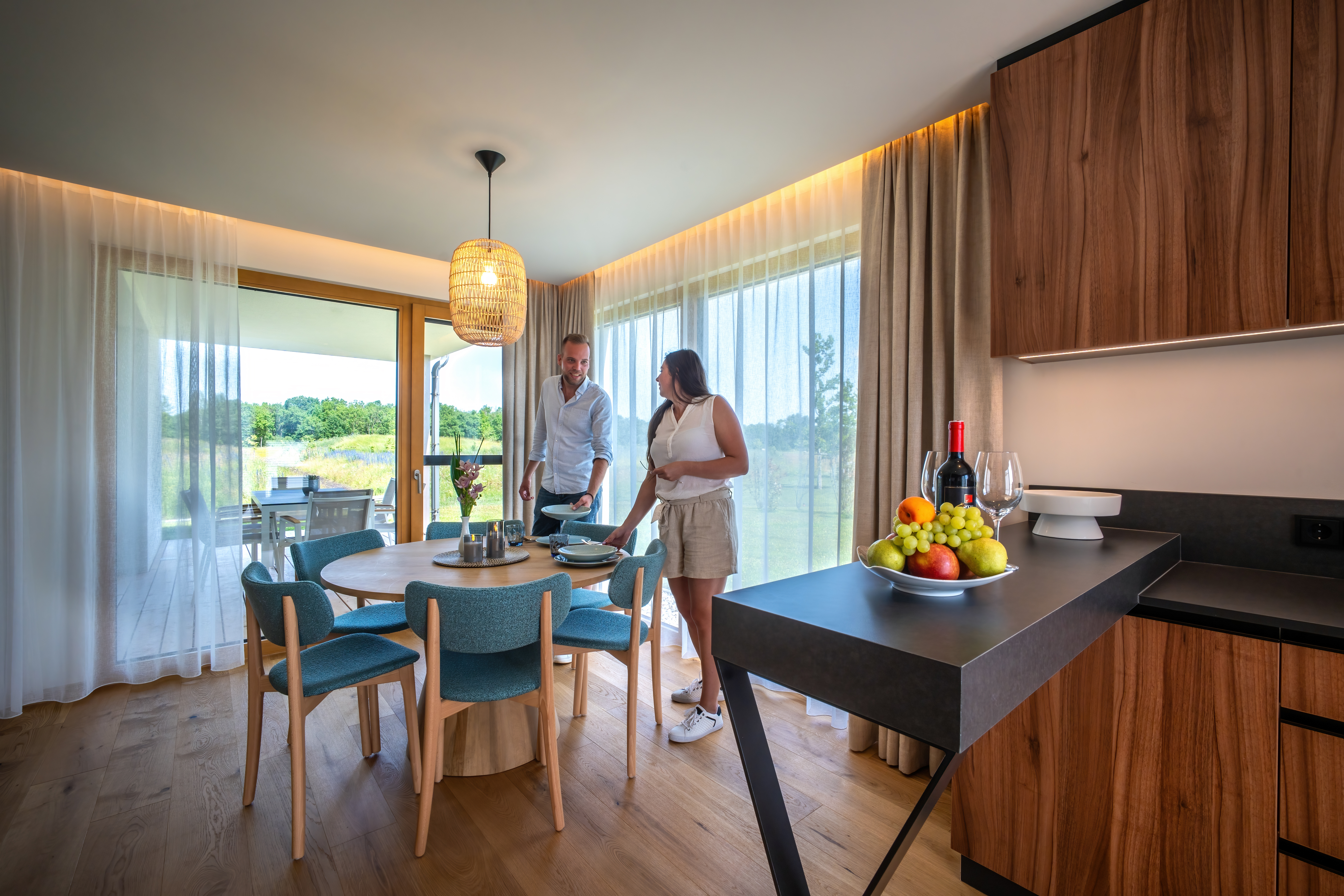 Urlaub-mit-Hund: Residenzen am See - parkside 

Essplatz - VILA VITA Pannonia