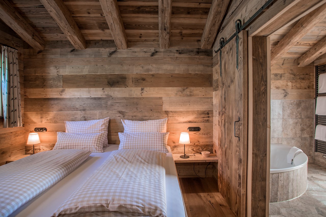 Alpin Chalets Panoramahotel Oberjoch Zimmerkategorien Hüttenchalet für 2 Personen