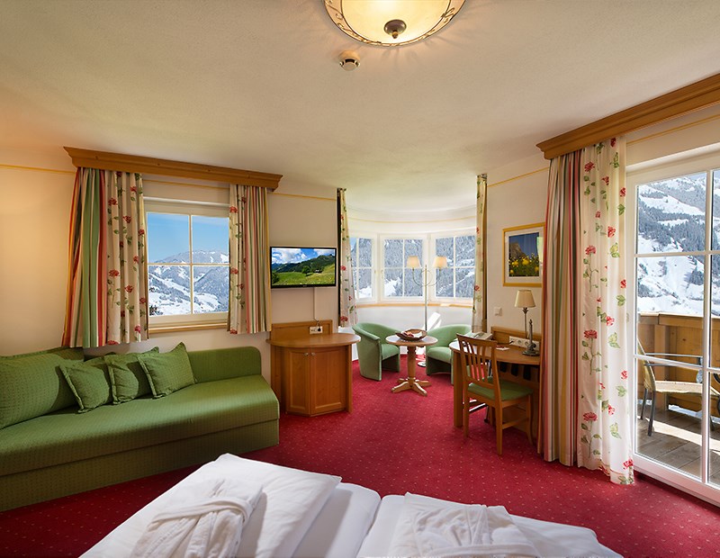 Hotel Bergzeit Zimmerkategorien Panoramazimmer Sonnblick