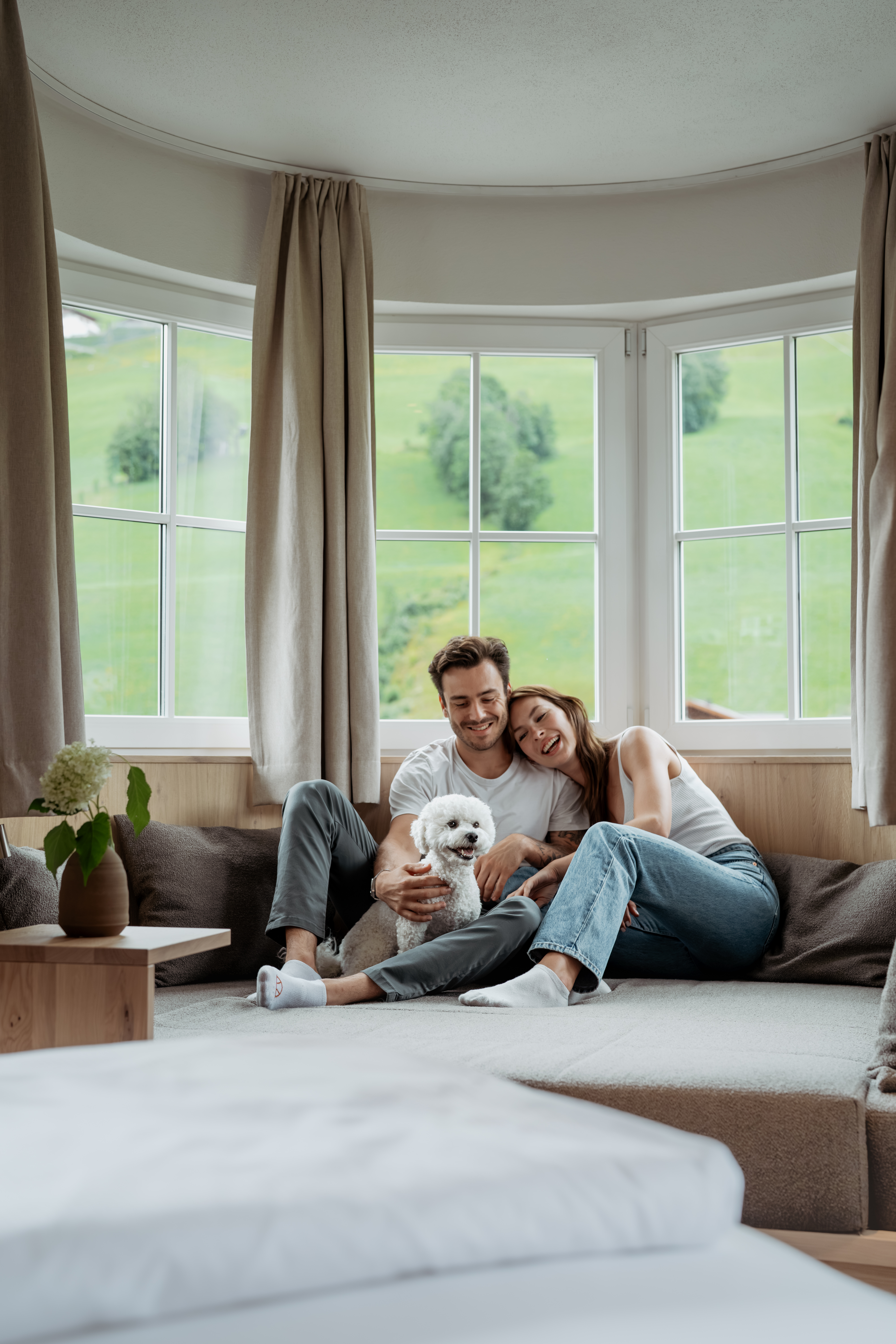 Hundehotel - Umgebungsschwerpunkt: Berg - Österreich - Panoram Suite - Boutique Hundehotel Bergzeit