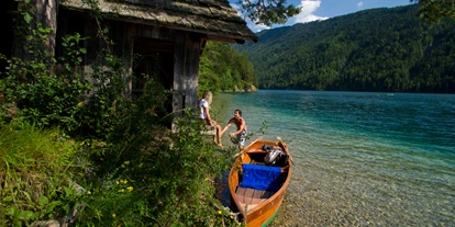 Hundehotel - Trink-/Fressnapf: an der Rezeption - Bad Gastein - JUFA Hotel Gitschtal***