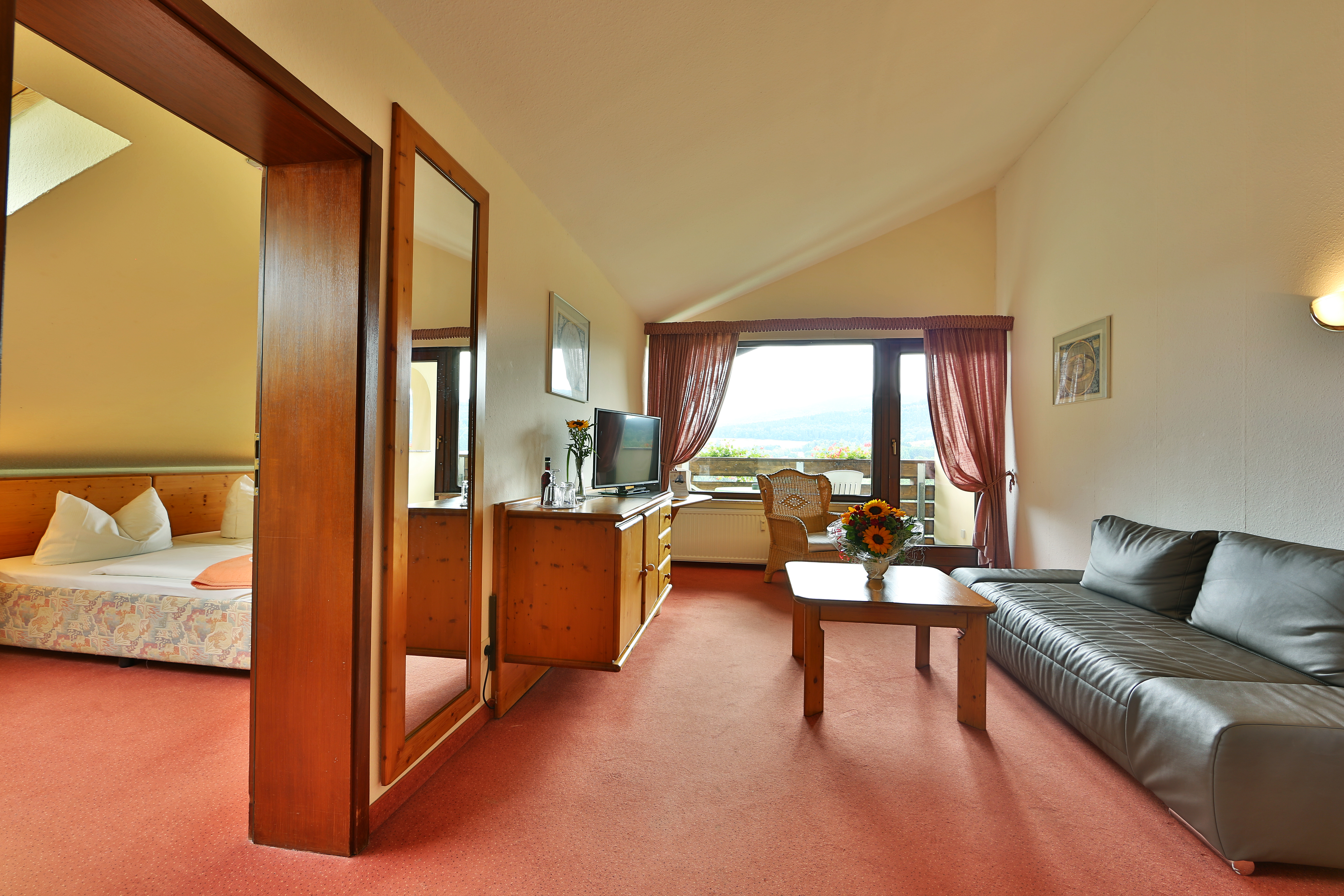 Der WOLFSHOF Zimmerkategorien Familien Suite Wolfsrudel