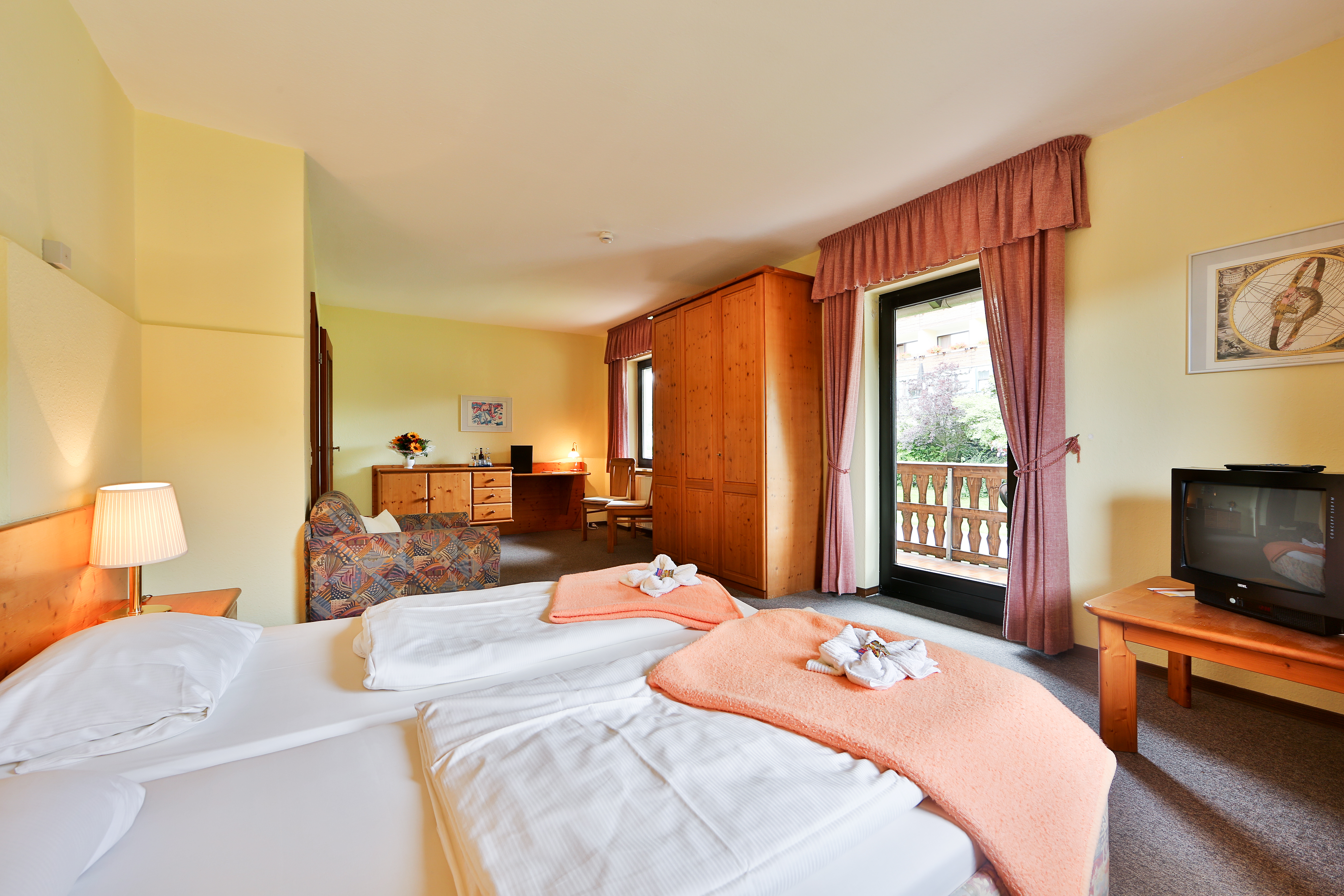 Der WOLFSHOF Zimmerkategorien Doppelzimmer Landhaus