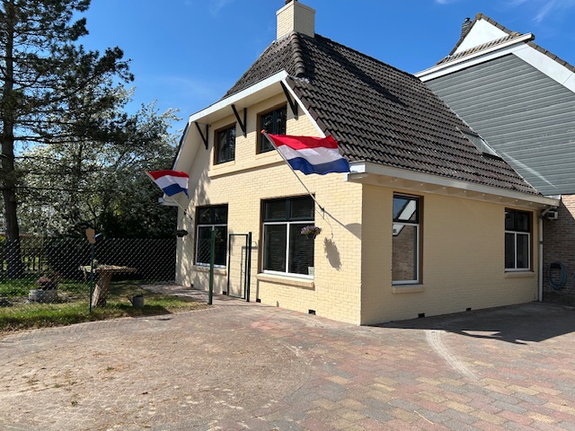 Hundehotel - Sitzplatz im Garten - Veendijkhoeve