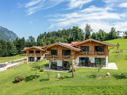 Hundehotel - Doggies: 3 Doggies - Unsere Chalets mit eigenem Garten und Gassiwiese. - Hotel & Chalets Mariasteinerhof