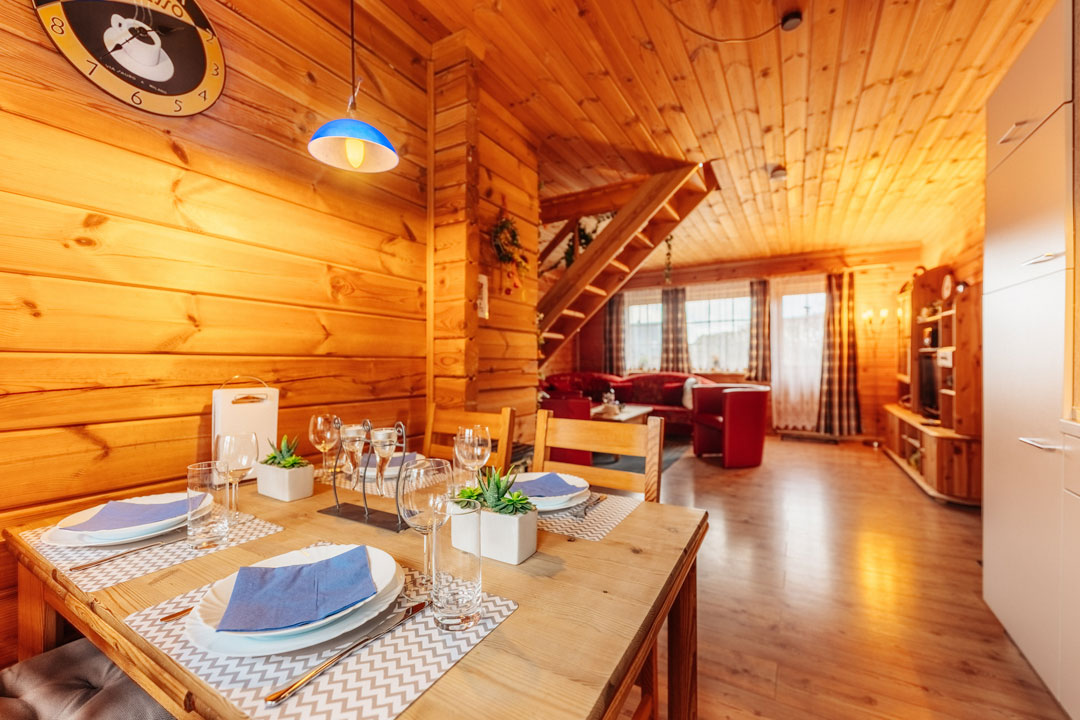 Ferienhaus mit Hund: Der Fuchsbau - Blockhaus 2