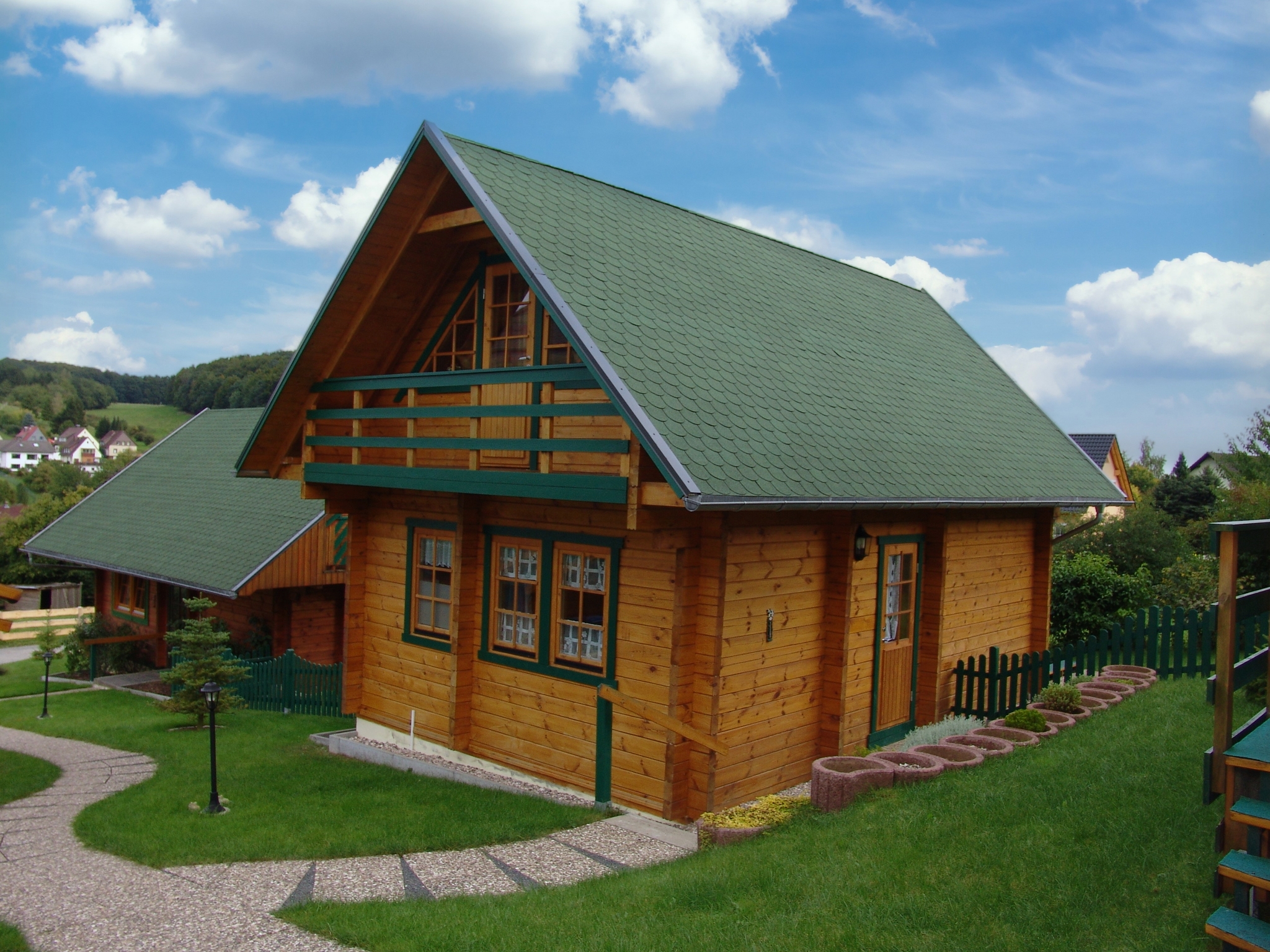 Ferienhaus mit Hund: Der Fuchsbau - Blockhaus 2