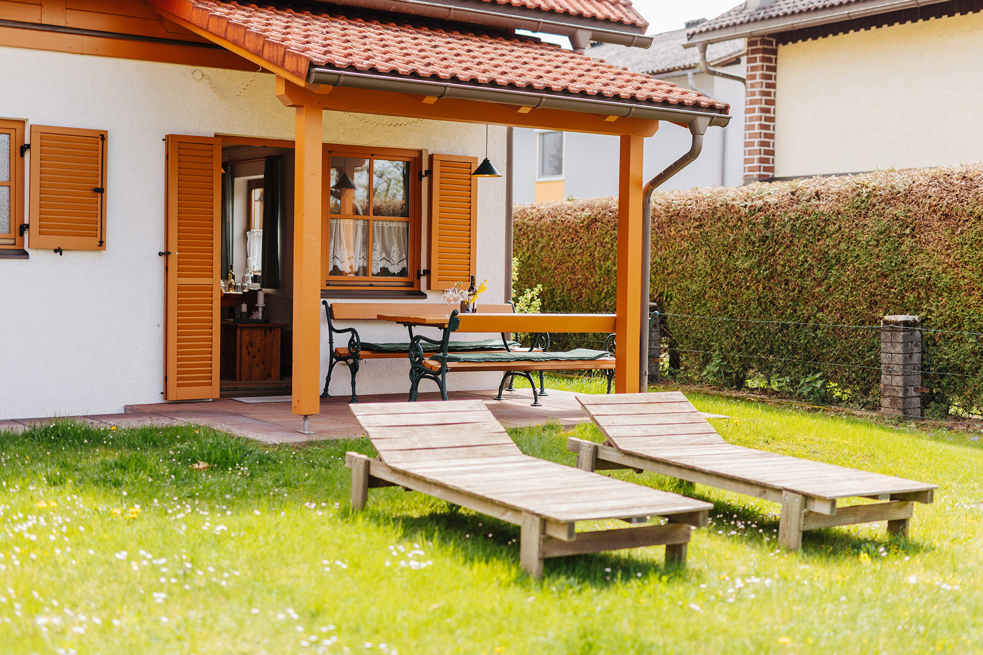 Ferienhaus mit Hund: Ferienhaus Nora