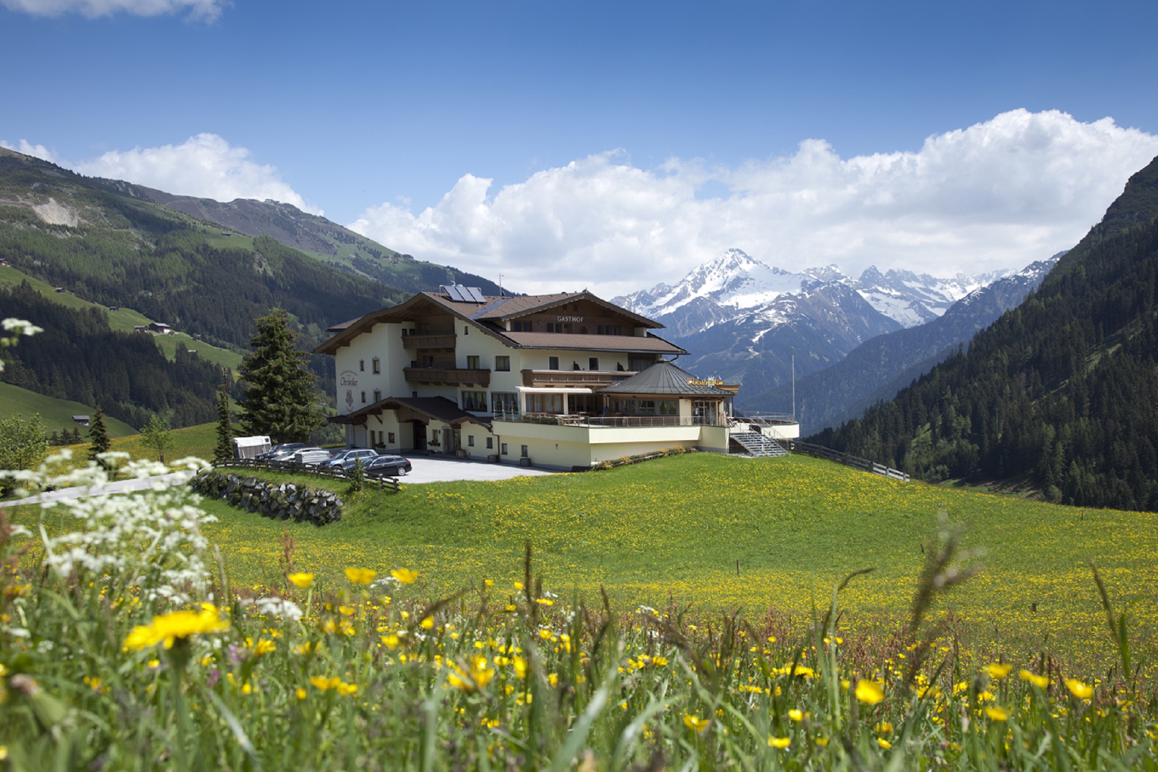 Urlaub-mit-Hund:  Ferienhof Christler  - Haus | Umgebung