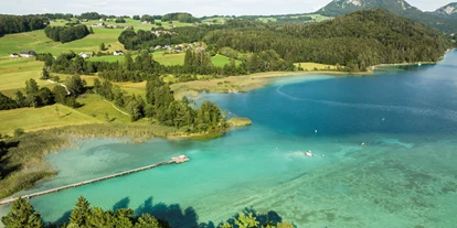 Hundehotel - WLAN - Berchtesgaden - Blick auf den kristallblauen Fuschlsee - Arabella Jagdhof Resort am Fuschlsee, a Tribute Portfolio Hotel