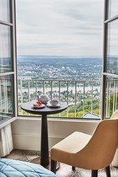 Steigenberger Icon Grandhotel & Spa Petersberg  Zimmerkategorien Deluxe Rheinblick Doppelzimmer