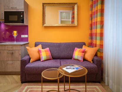 Hundehotel - Unterkunftsart: Hotel - Baden (Baden) - Wohnküche Comfort Suite - APPARTEMENT-HOTEL AN DER RIEMERGASSE