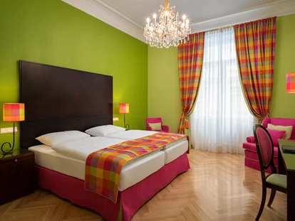 Hundehotel - Unterkunftsart: Hotel - Baden (Baden) - Schlafzimmer Comfort Suite - APPARTEMENT-HOTEL AN DER RIEMERGASSE