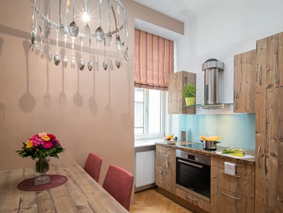 Hundehotel - Unterkunftsart: Hotel - Baden (Baden) - Küche Grande Suite - APPARTEMENT-HOTEL AN DER RIEMERGASSE