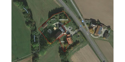 Hundehotel - Mikrowelle - Ostbayern - Blick von oben - Lienlasmühle