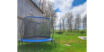 Hundehotel - Mikrowelle - Ostbayern - großes Trampolin - Lienlasmühle