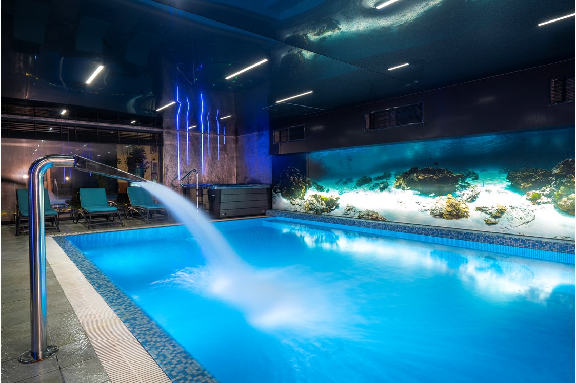 Urlaub-mit-Hund: W strefie SPA dostępny dla gości jest basen, sauna oraz jacuzzi. - Max Health Resort Spa