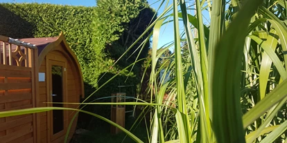 Hundehotel - Balkon - München - Saunafass im Garten - Ferienhaus "Traudl"