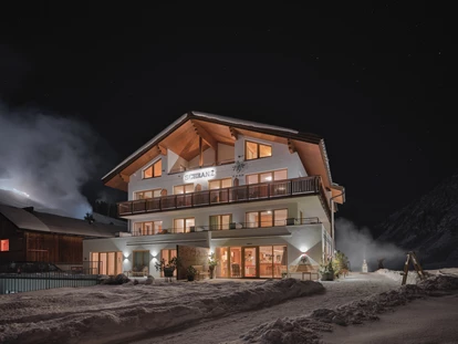 Hundehotel - Ladis - Hotel Schranz im Winter - Hotel Schranz