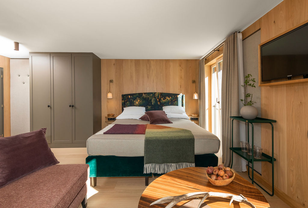 Urlaub-mit-Hund: Zimmer im alpinen Stil - Hotel SUNORA