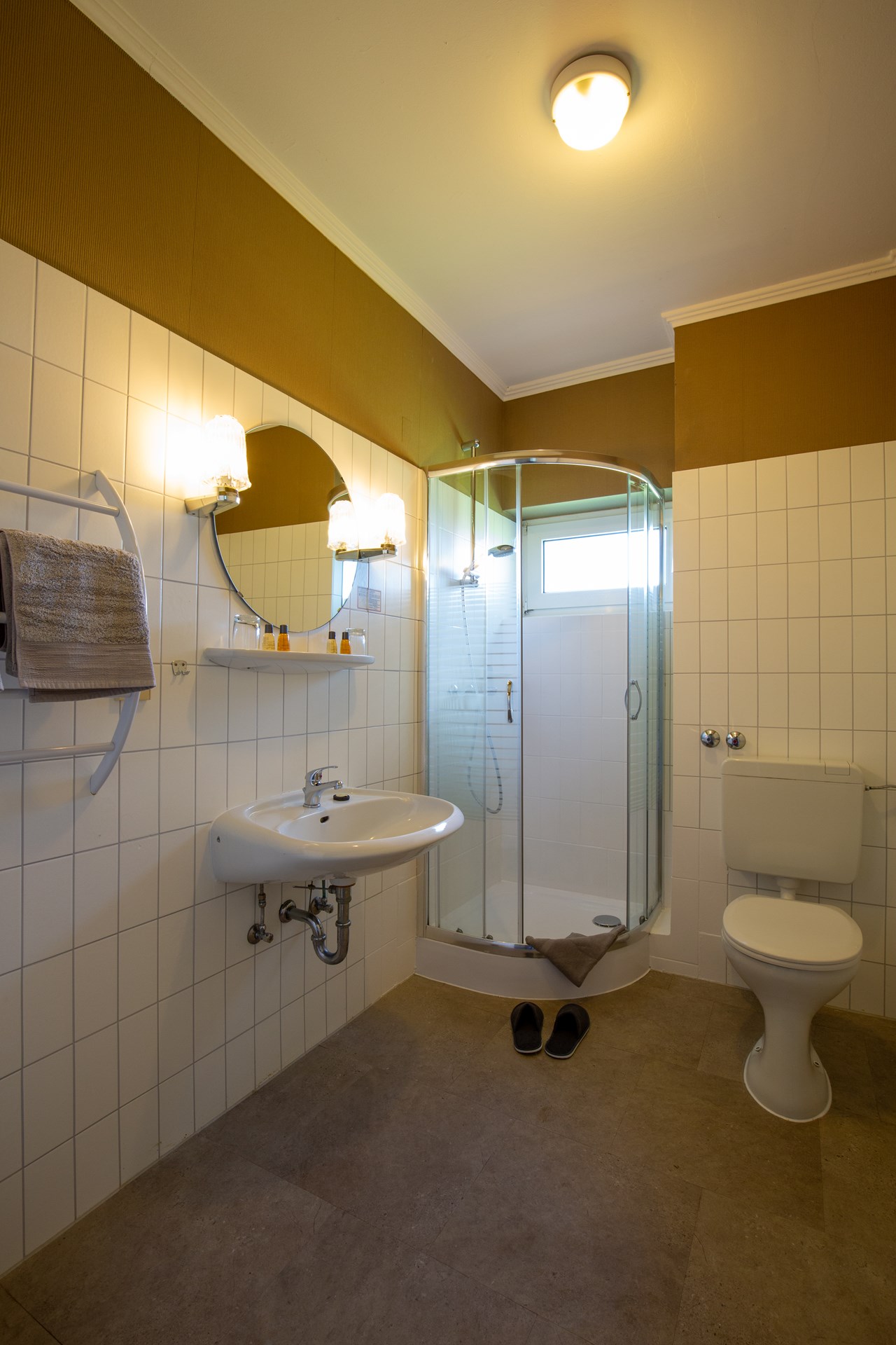 Hotel MeerLand Zimmerkategorien Doppelzimmer Badezimmer