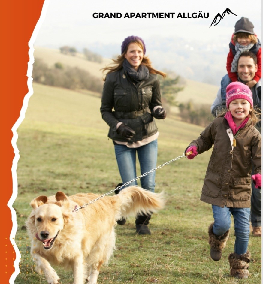 Urlaub-mit-Hund: Wohlbefinden der ganzen Familie ! - GRAND APARTMENT ALLGAEU