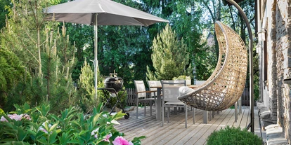 Hundehotel - in einer Ferienanlage/Wohnanlage - Großarl - Das Dorf in der Stadt - idyllische Gärten und Terrassen - Das Dorf in der Stadt