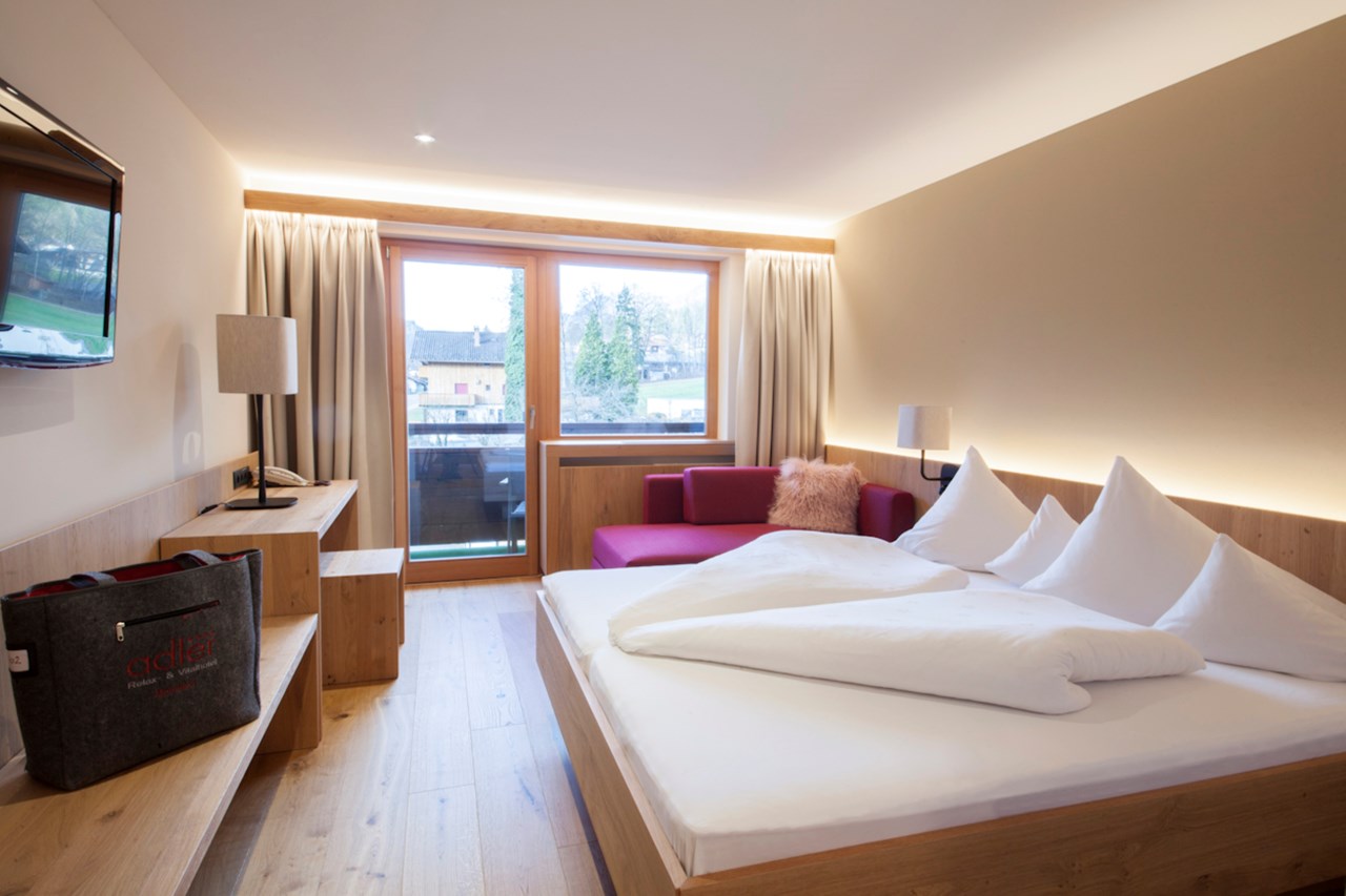 Relax und Vitalhotel Adler  Zimmerkategorien Komfort Doppelzimmer