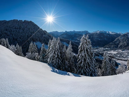 Hundehotel - Trink-/Fressnapf: an der Rezeption - Schruns - Montafon Winter  - Relax und Vitalhotel Adler